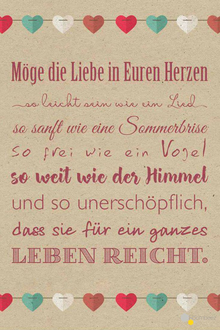 Glückwünsche Hochzeit Karte
 Die besten 25 Spruch gästebuch hochzeit Ideen auf