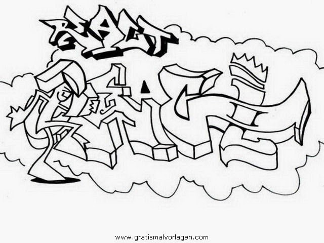 Graffiti Malvorlagen
 Malvorlagen Gratis GRAFFITI MALVORLAGEN