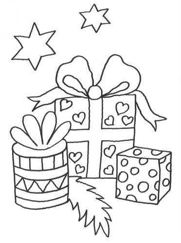 Gratis Geschenke Kindergarten
 Kostenlose Malvorlage Weihnachten Geschenke zum Ausmalen