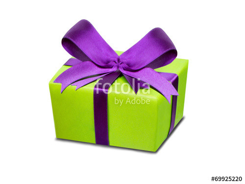 Gratis Geschenke Ohne Versandkosten
 "Geschenk mit großer Schleife vor weißem Hintergrund