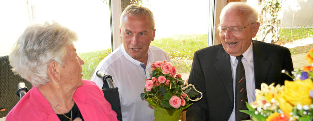 Grönemeyer Hochzeit
 Renate und Erich Scholz aus Triebes feierten das Fest der