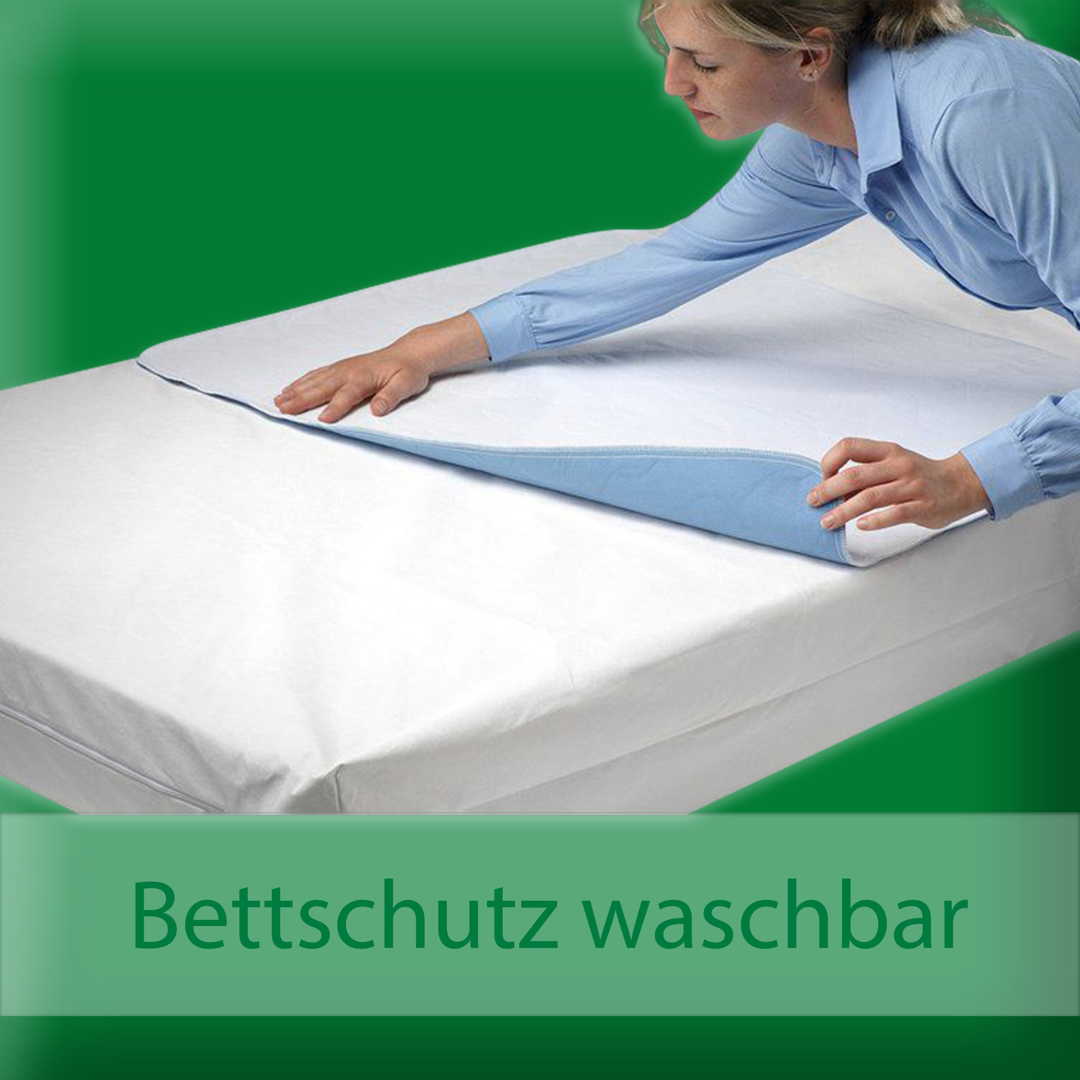 Gummiunterlage Bett
 Bettunterlage Wasserdicht
