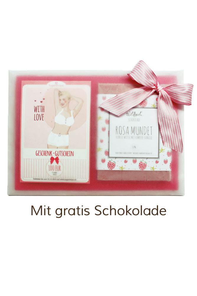 Gutschein Geschenke
 Geschenk Gutschein Paket "With Love"