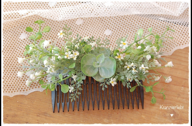 Haarkamm Hochzeit
 Haarkämme Haarkamm Hochzeit Haarschmuck Natur ein