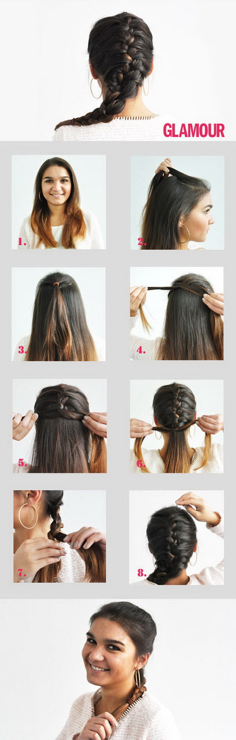 Haarspangen Frisuren Anleitung
 Frisuren anleitung zum selbermachen mit bildern