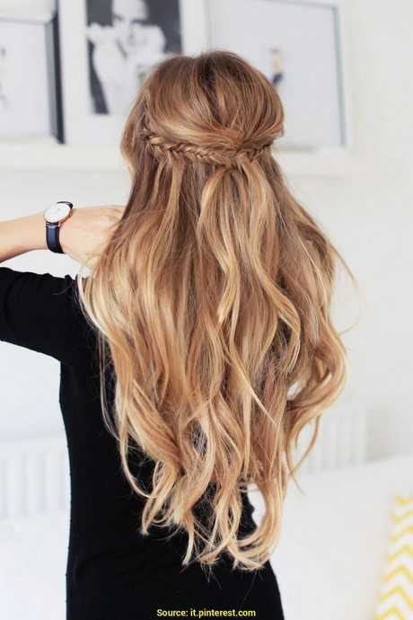 Halboffene Frisuren Mittellange Haare
 Halboffene frisuren mit locken