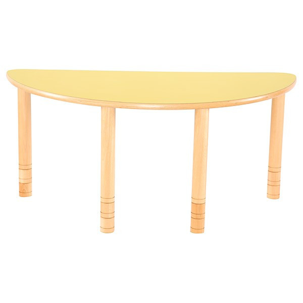Halbrunder Tisch
 Halbrunder Tisch Flexi höhenverstellbar 40 58 cm insGraf