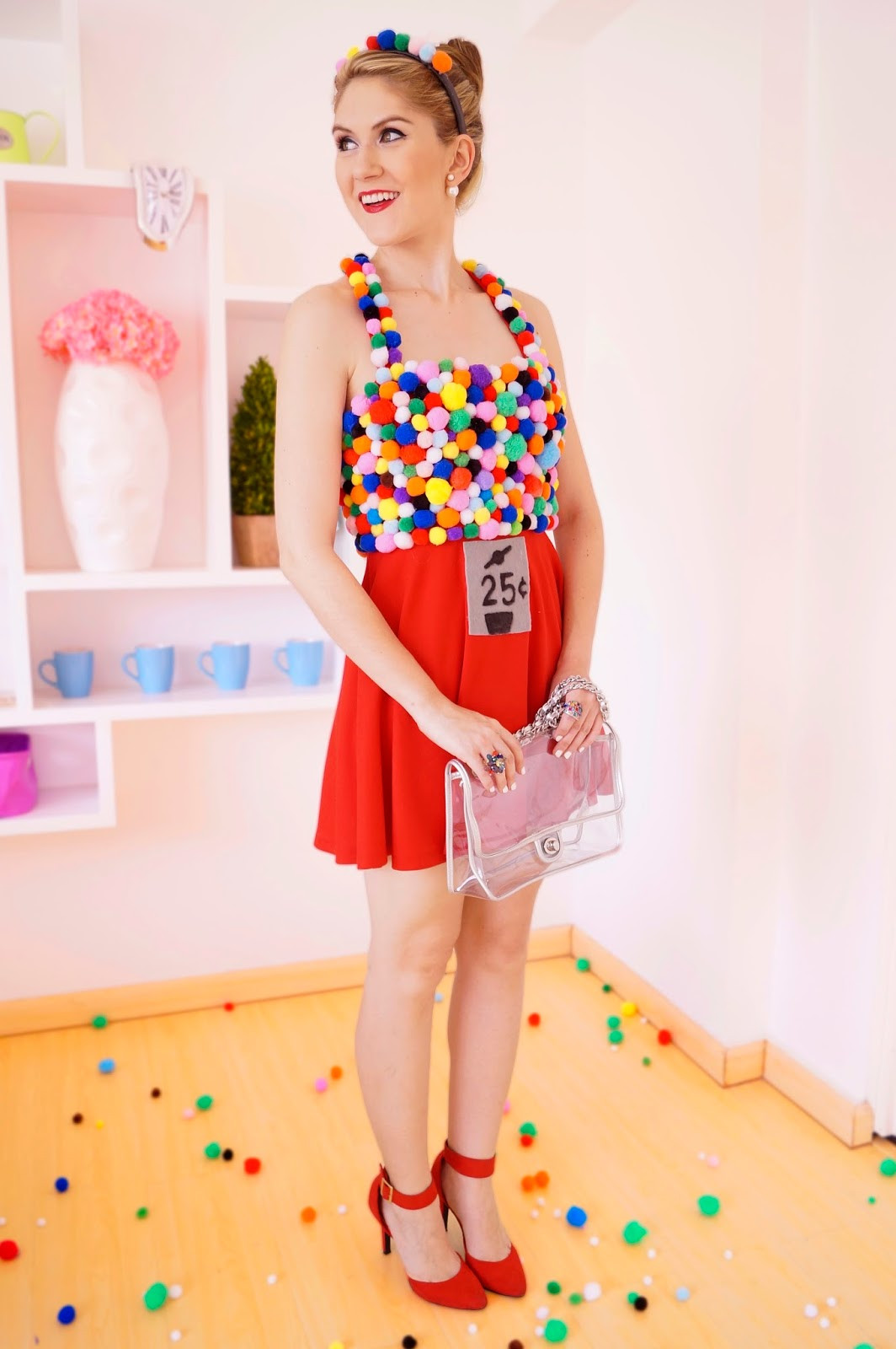 Halloween Costume Diy
 The Joy of Fashion Halloween Homemade Gumball Machine