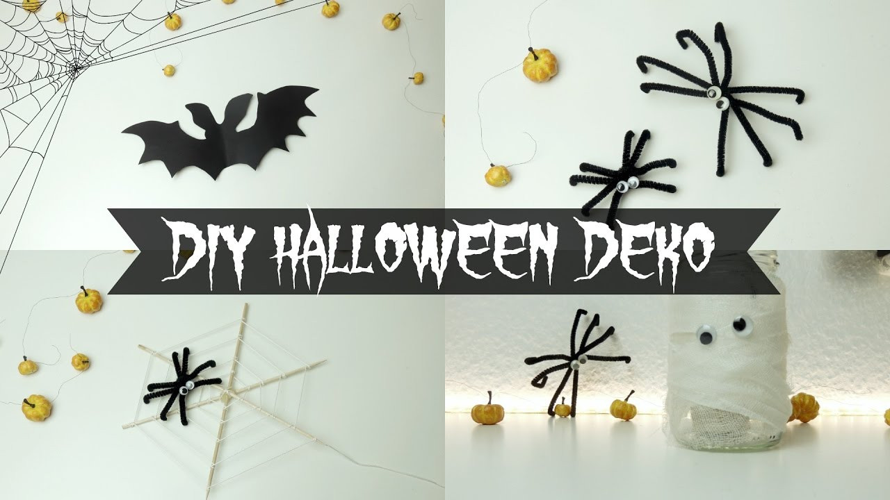 Halloween Deko Diy
 DIY HALLOWEEN DEKO I LASTMINUTE