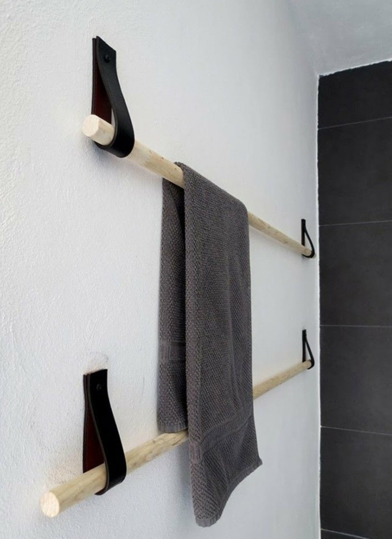 Handtuchhalter Diy
 Handtuchhalter aus Holz 40 DIY Ideen & Designer Modelle
