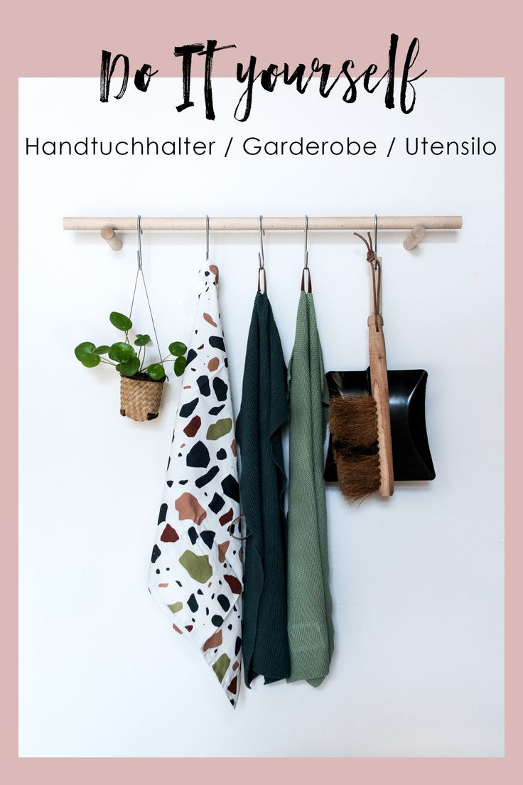 Handtuchhalter Diy
 4089 best DIY images on Pinterest