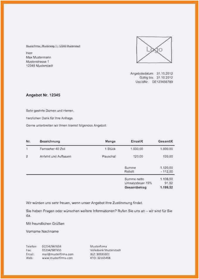 Handwerk Englisch
 15 anfrage angebot muster