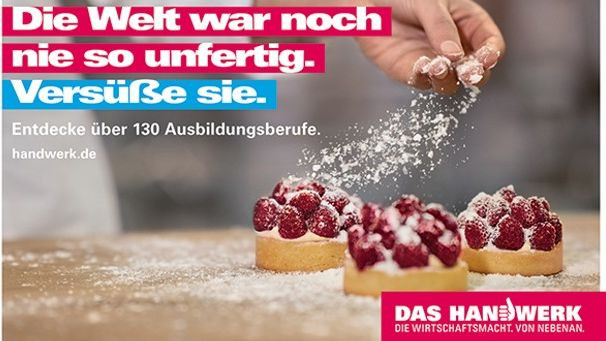 Handwerk Kampagne
 Heimat Handwerk Kampagne soll den Nachwuchs ködern