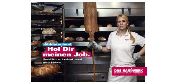 Handwerk Kampagne
 "Hol dir meinen Job" Die Recruiting Kampagne von Heimat