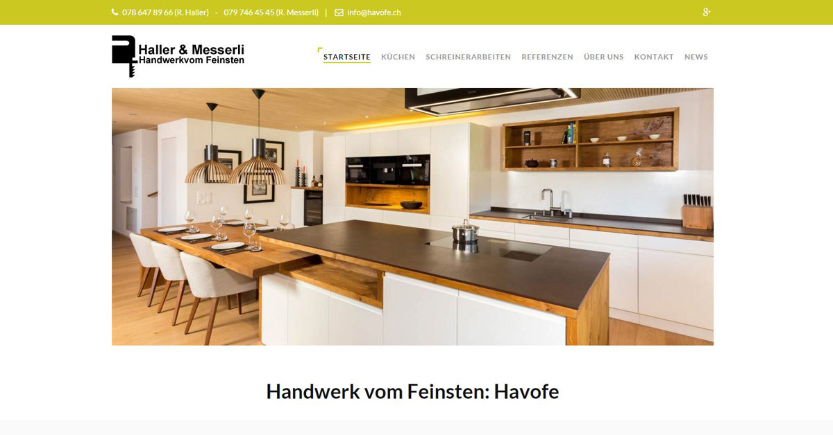 Handwerk Vom Feinsten
 Handwerk vom Feinsten Zofingen WebSENNsation