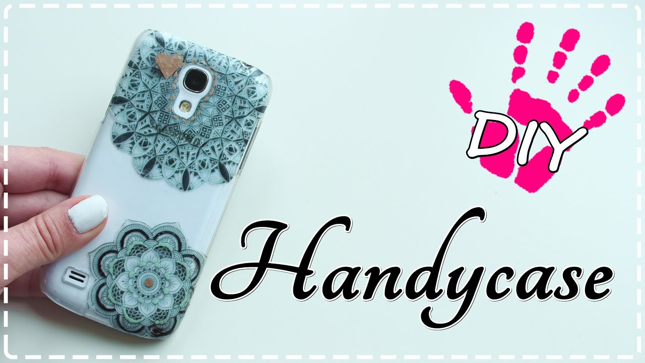 Handyhüllen Diy
 DIY Handycase selbstgestalten