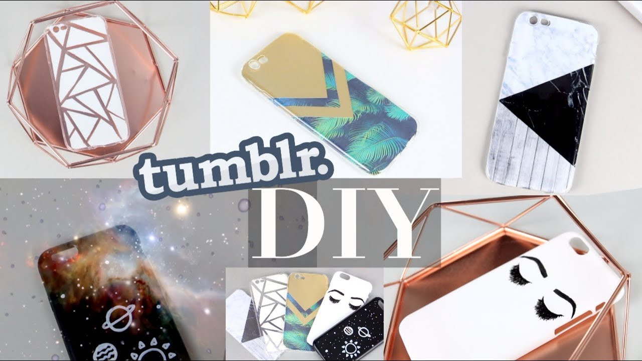 Handyhüllen Diy
 DIY TUMBLR HANDYHÜLLEN Marmor Handyhülle Space Doodles