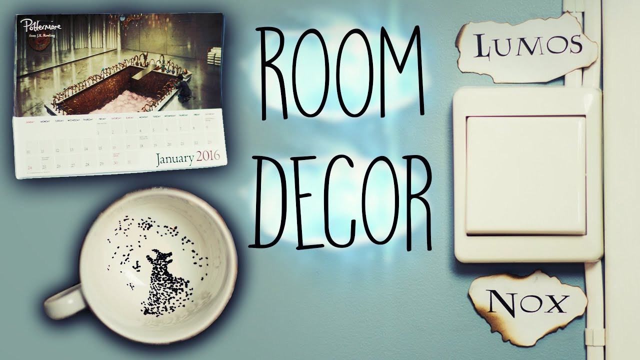 Harry Potter Diy
 DIY Harry Potter Room Decorations 2