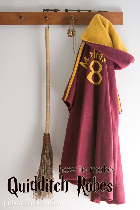 Harry Potter Kostüm Diy
 Make your Own Quidditch Robes Harry Potter