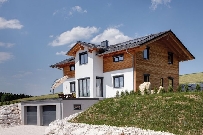 Haus Am Hang
 Tradition in modern – Massivholzhaus von Sonnleitner
