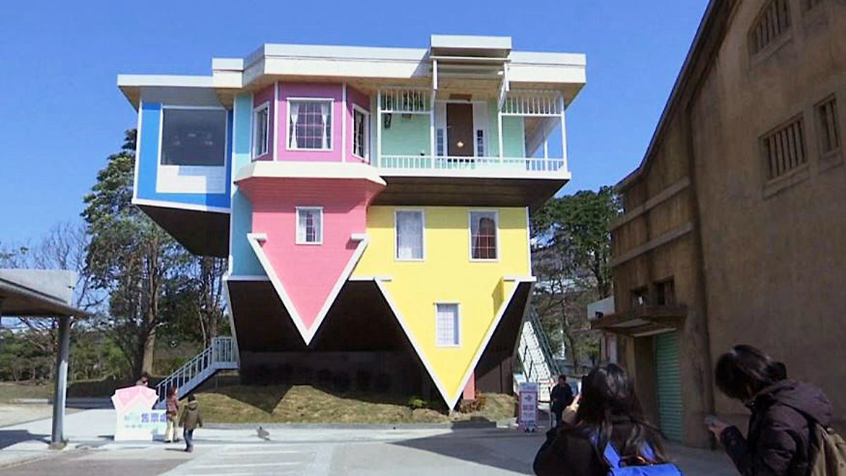 Haus Auf Dem Kopf Rügen
 Kaum zu glauben aber wahr Das Haus in dem alles Kopf