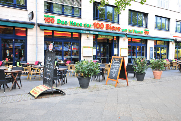 Haus Der 100 Biere
 Haus der 100 Biere am Ku´Damm deutsche Küche