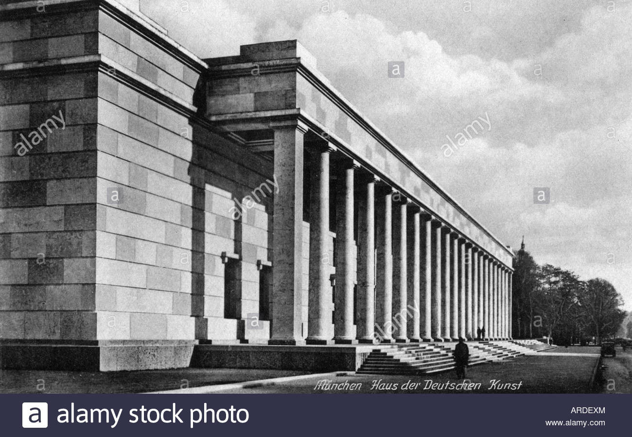 Haus Der Kunst München
 geography travel Germany Munich Haus der Kunst built