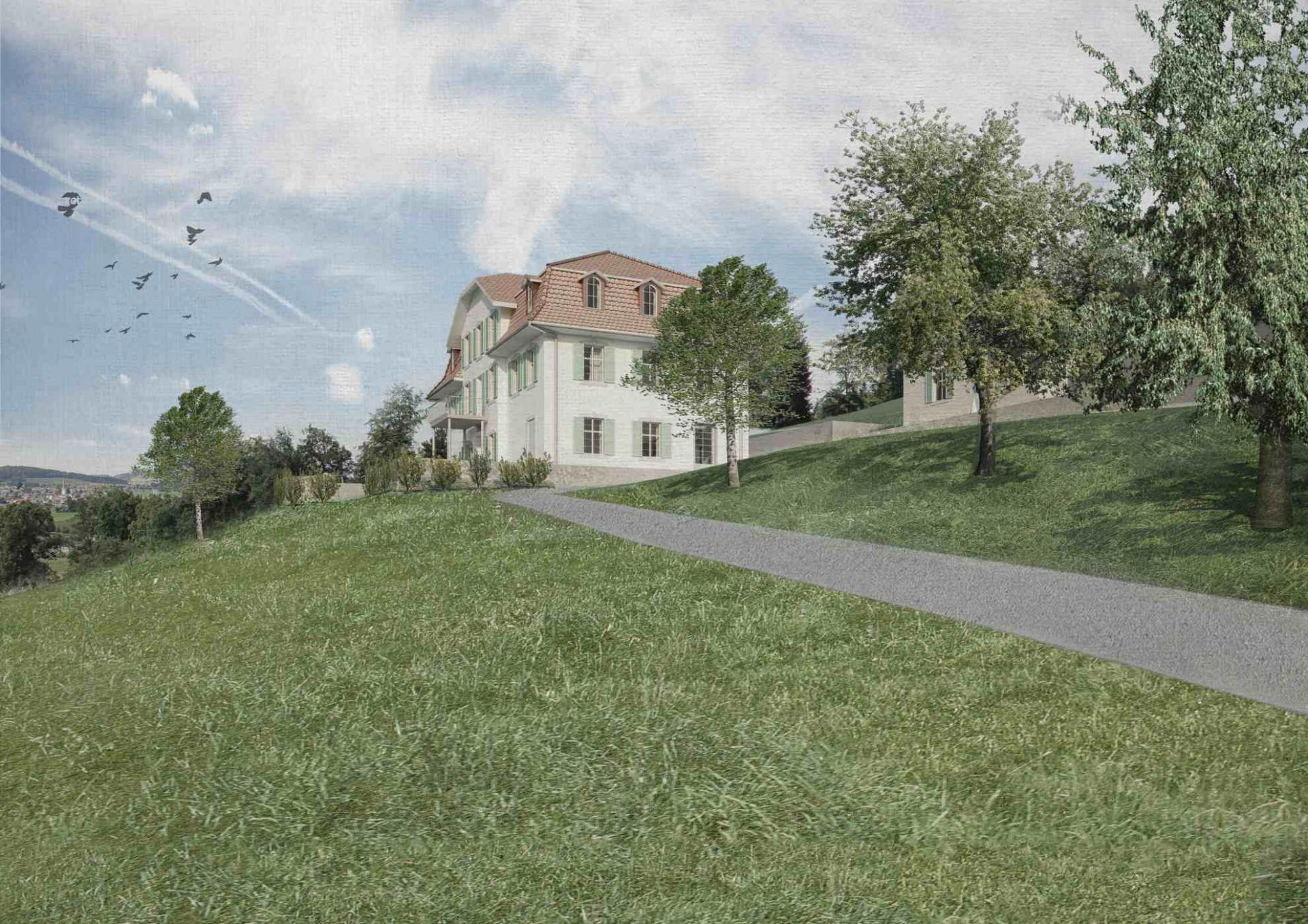 Haus Kaufen Laubach
 13 Zimmer Haus in Gunzwil Der Traum vom eigenen Schloss