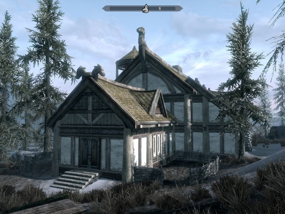 Haus Kaufen Skyrim
 Skyrim Hearthfire Haus bauen Seeblick Heljarchen und