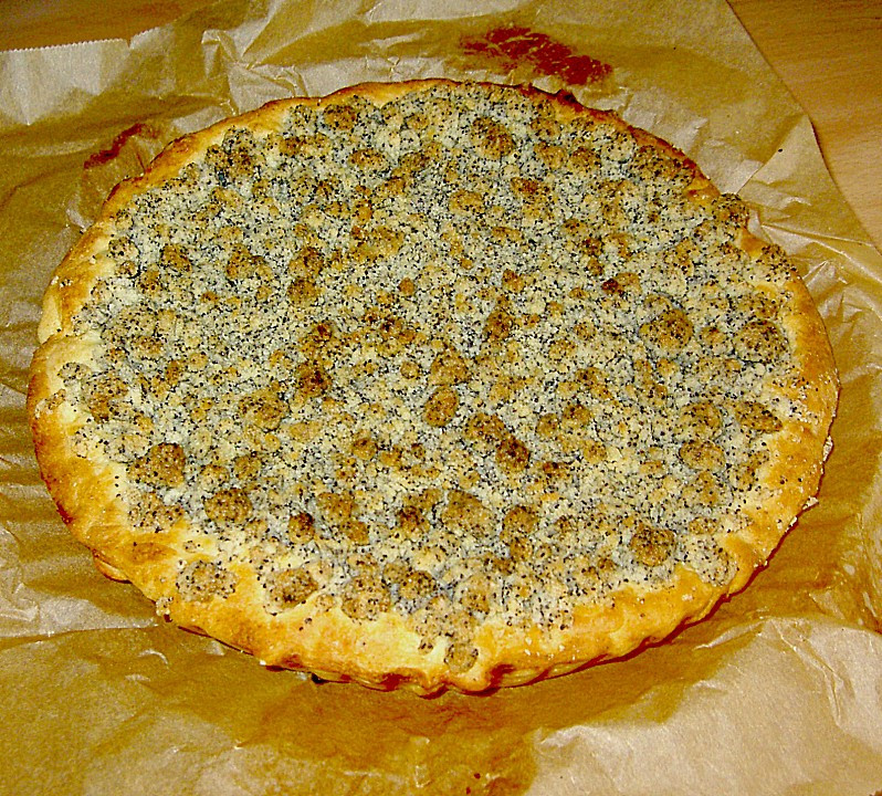 Hefeteig Kuchen
 Mohnstreusel Hefeteig Kuchen Rezept mit Bild