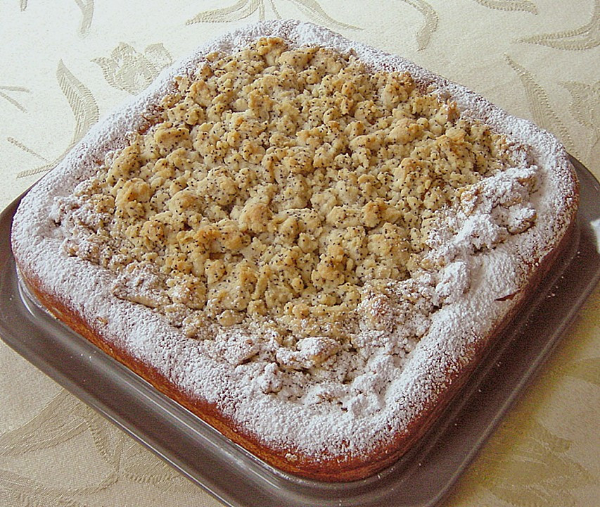 Hefeteig Kuchen
 Mohnstreusel Hefeteig Kuchen von mima53