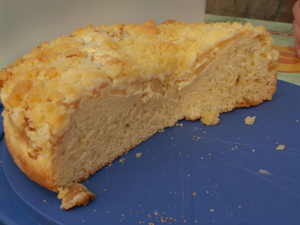 Hefeteig Kuchen
 Apfel Streusel Kuchen mit Hefeteig Rezept [ESSEN UND