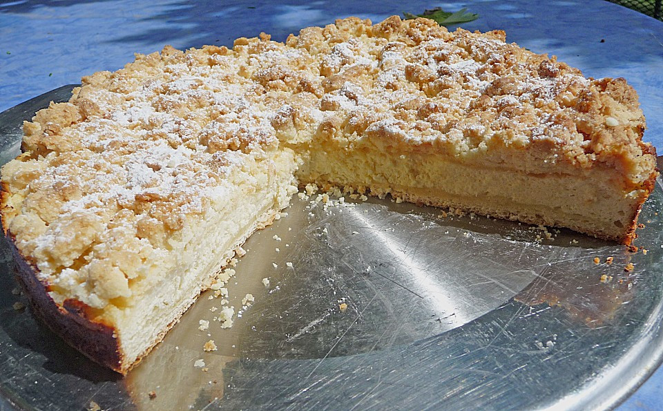 Hefeteig Kuchen
 Schlesischer Quark Streusel Hefeteig Kuchen von