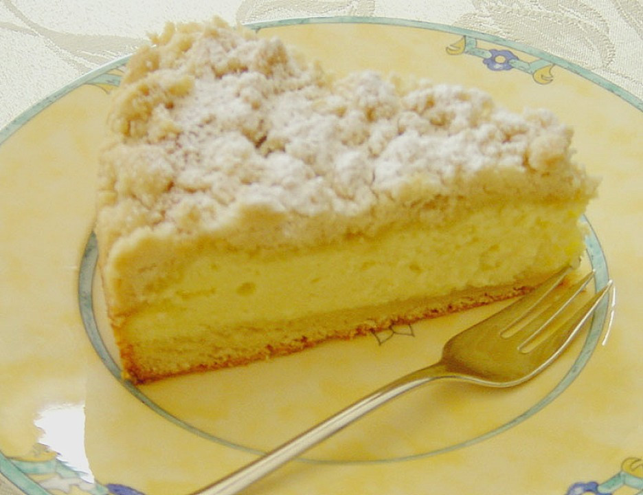 Hefeteig Kuchen
 Schlesischer Quark Streusel Hefeteig Kuchen Rezept