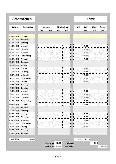 Heim Und Handwerk 2019 Kostenlos
 Zeiterfassung Kostenlos Stundenzettel Vorlage Und Muster