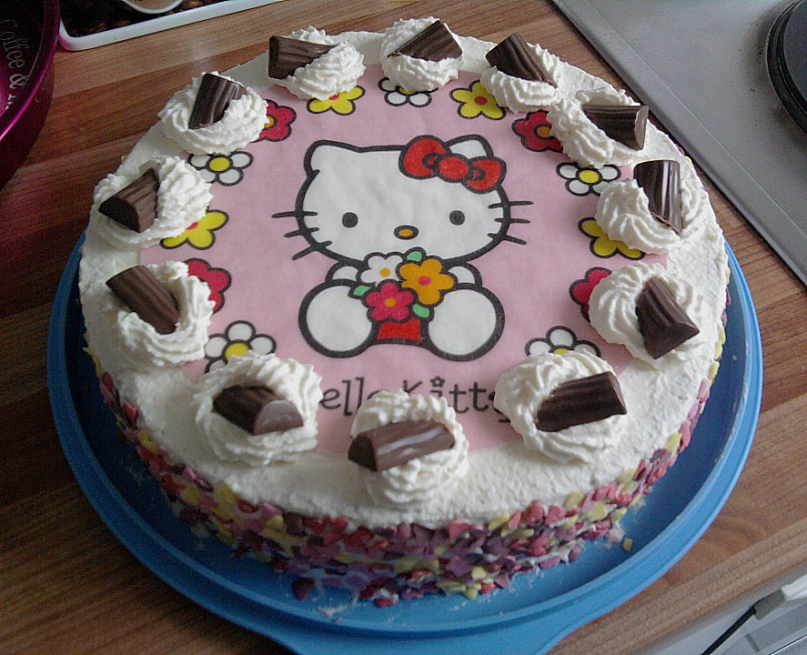 Hello Kitty Kuchen
 Joghurettentorte im Hello Kitty Style von Big Daniel