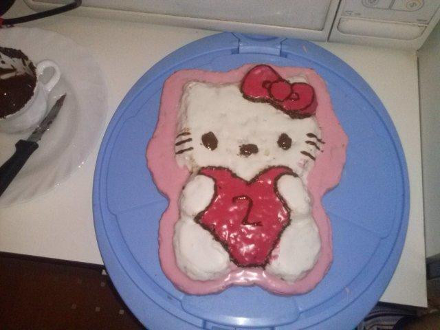 Hello Kitty Kuchen
 Hello Kitty Kuchen Rezept mit Bild kochbar