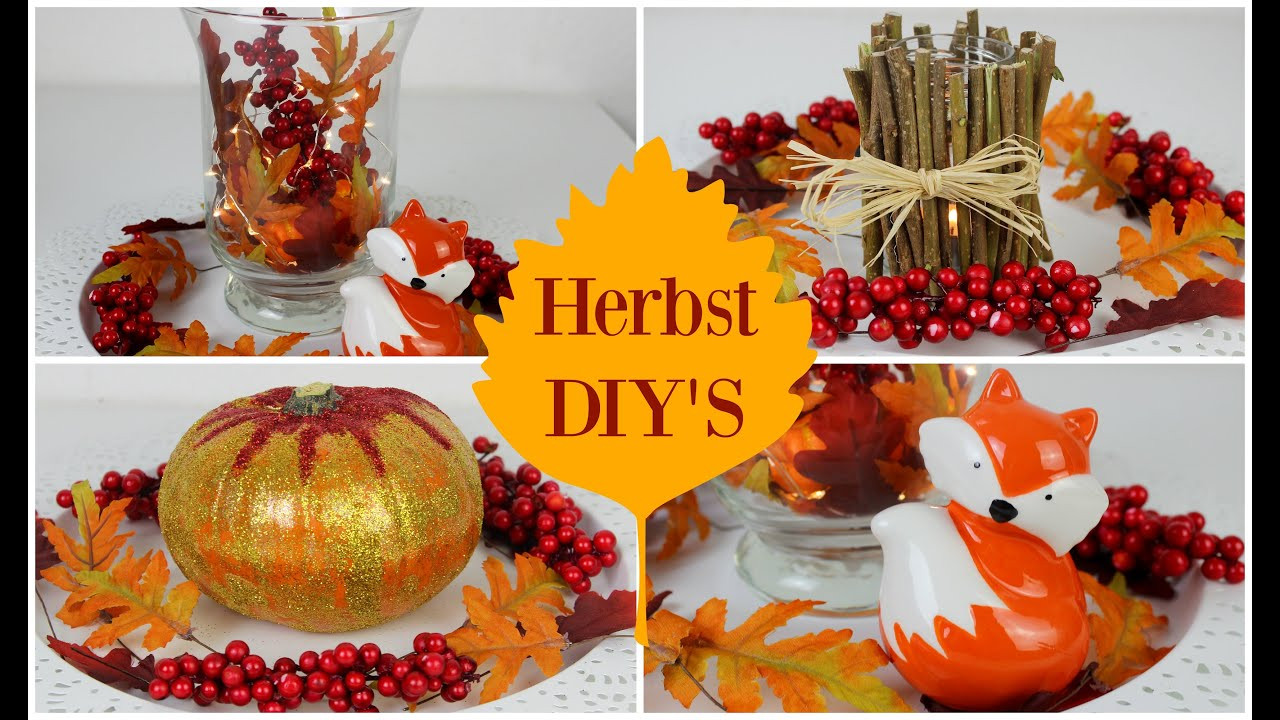 Herbst Deko Diy
 DIY HERBSTDEKO