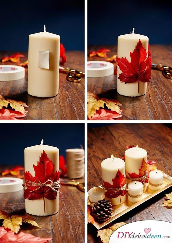 Herbst Deko Diy
 Herbstdeko selber machen 15 DIY Bastelideen für