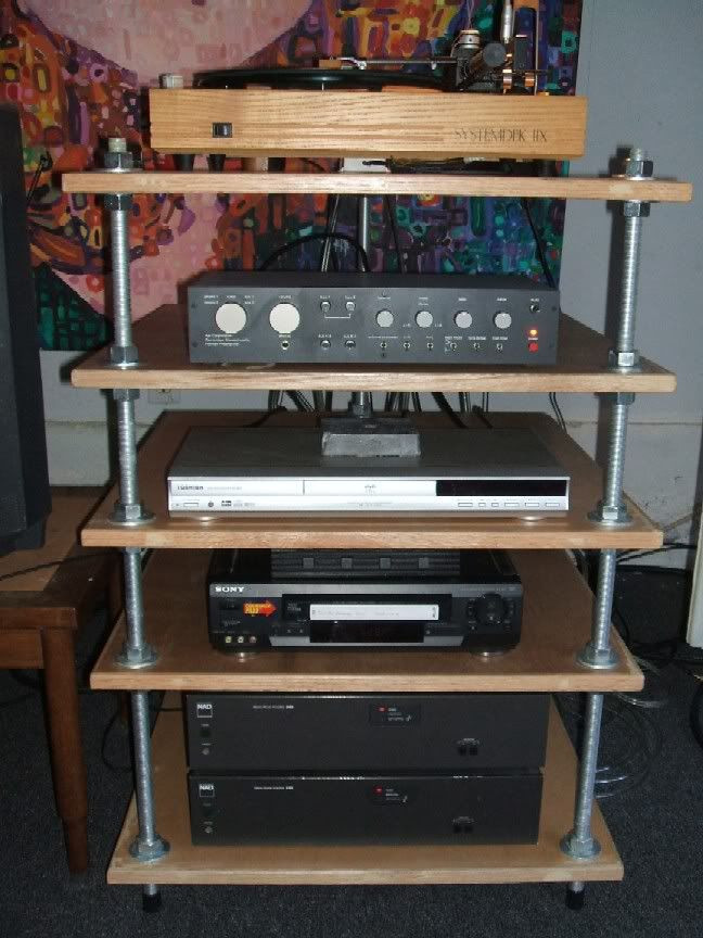 Hifi Rack Diy
 My DIY stereo rack since some have asked