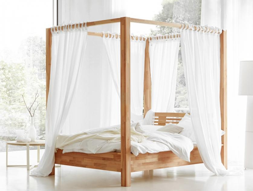 Himmelbett Diy
 Himmelbett "Anja" von Ars Natura Bild 3 [LIVING AT HOME]