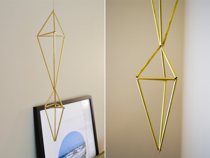 Himmeli Diy
 swoon studio DIY Brass Himmeli