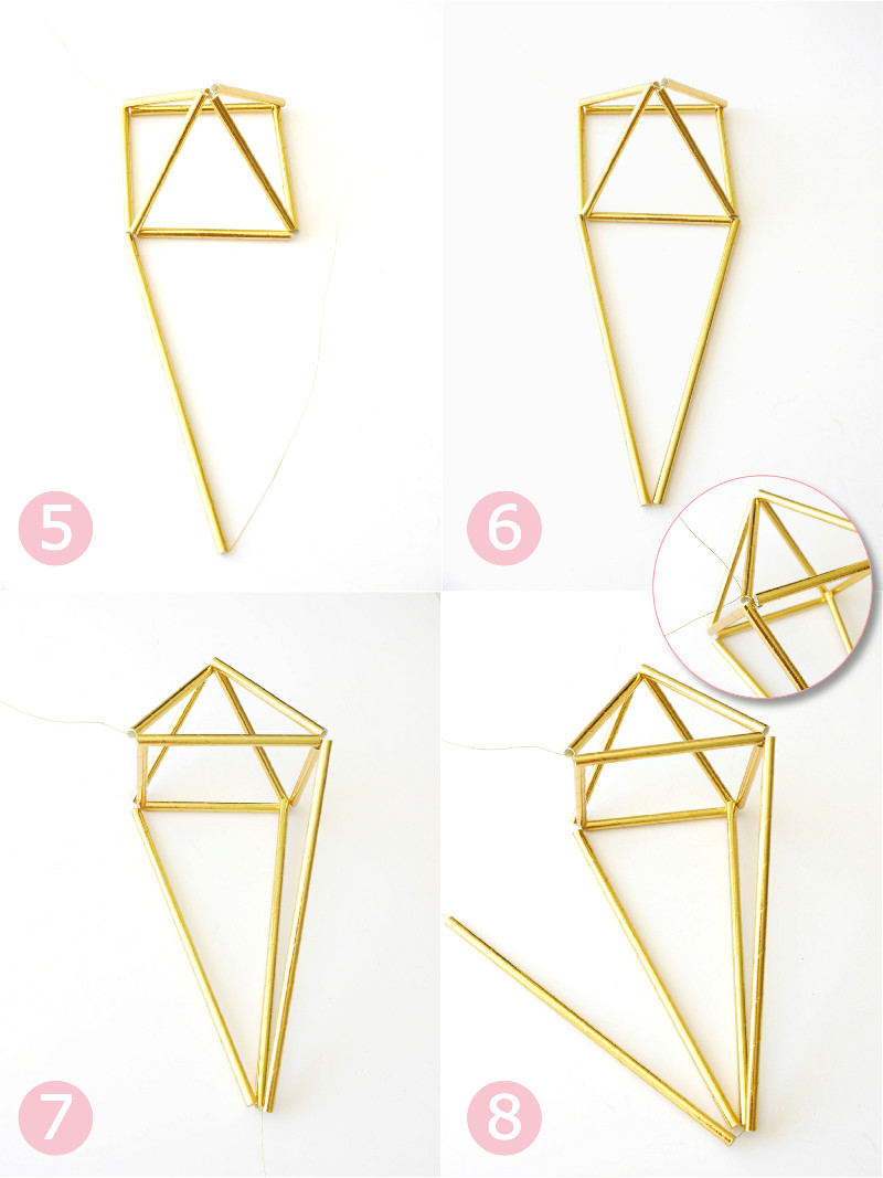 Himmeli Diy
 DIY Geometric Himmeli Party Decor Party Ideas