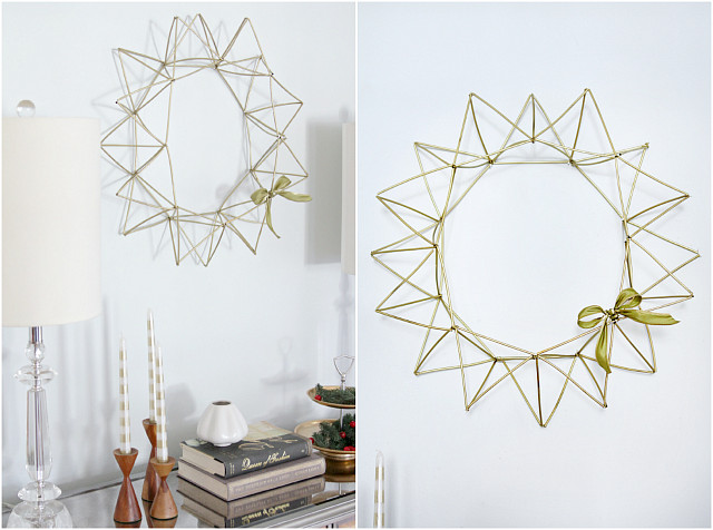 Himmeli Diy
 DIY Himmeli Wreath Decor Fix