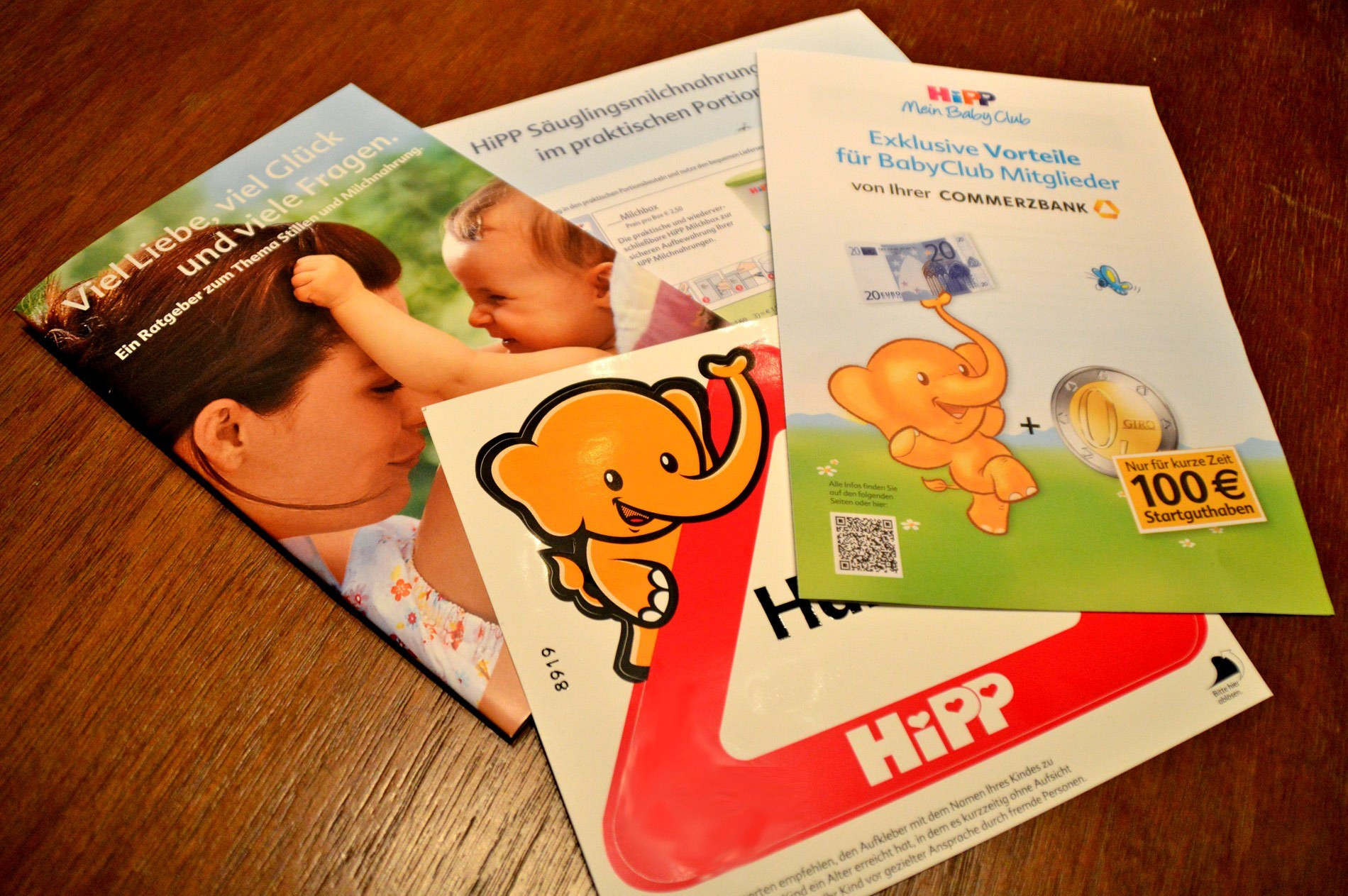 Hipp Babyclub Geschenke
 Dein Flaschenkind und der Babyclub "BabyClub" von Hipp