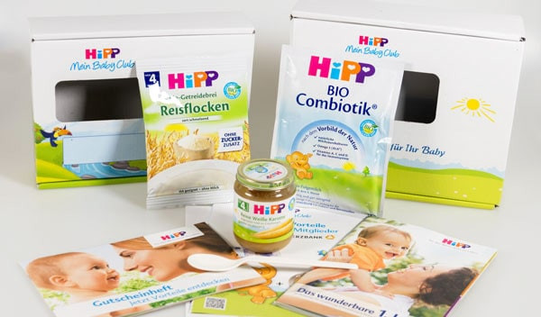 Hipp Babyclub Geschenke
 HiPP Mein BabyClub Vorteilsprogramm und Gratisproben für