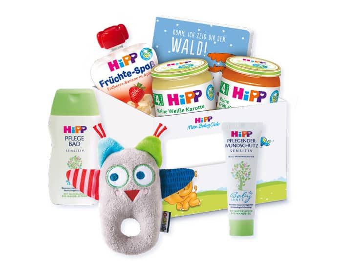 Hipp Babyclub Geschenke
 HiPP Mein BabyClub Vorteilsprogramm und Gratisproben für