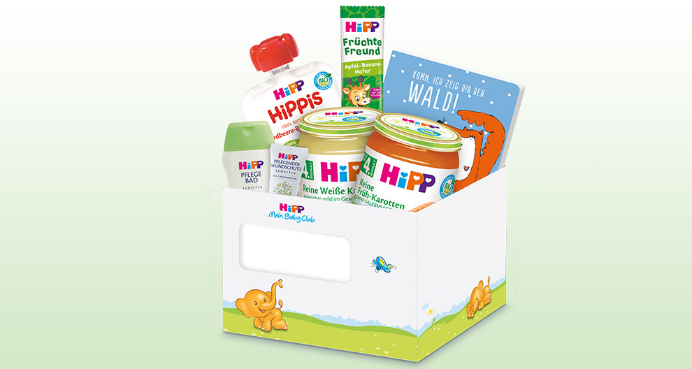 Hipp Babyclub Geschenke
 HiPP Alle Vorteile auf einen Blick