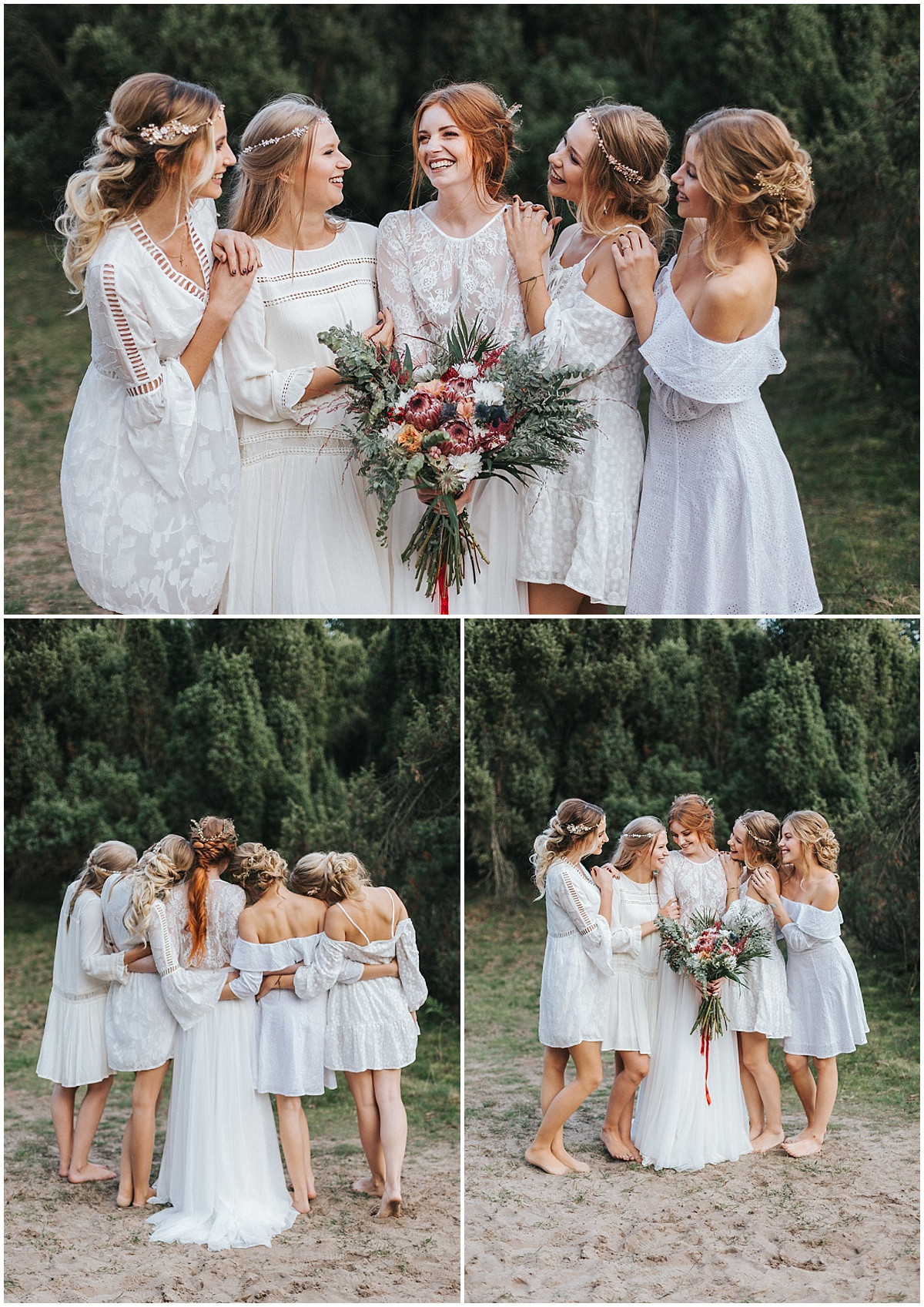 Hochzeit Boho
 Boho Hochzeit Wald 0010 – Hochzeitsblog marryMAG Der