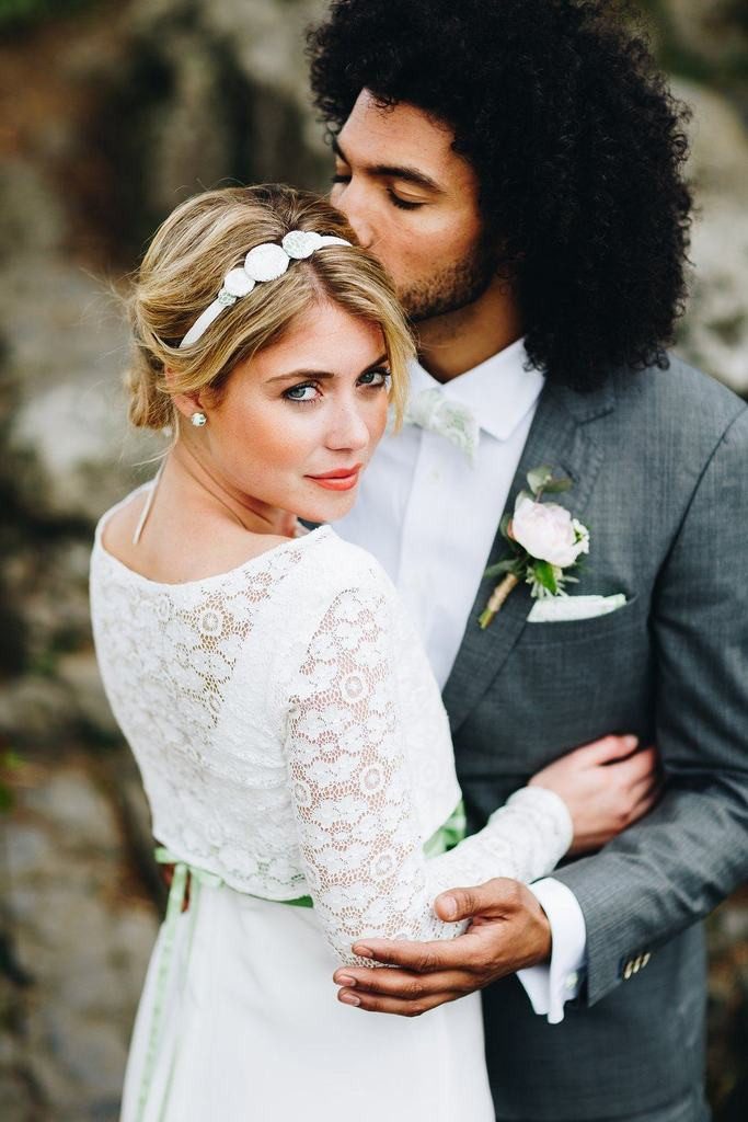 Hochzeit Fliege
 Fliege mit Spitze im Hippie Stil – noni